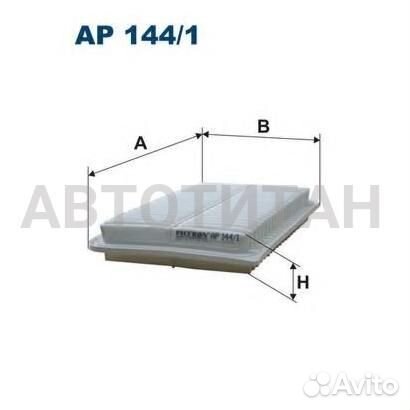 Фильтр воздушный toyota Toyota Camry FF Filtron AP