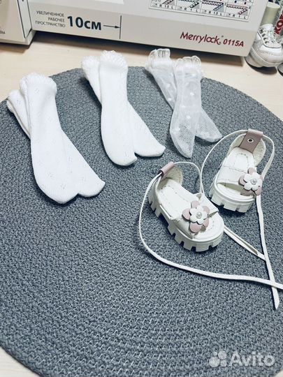 Босоножки и гольфики доя Паолы