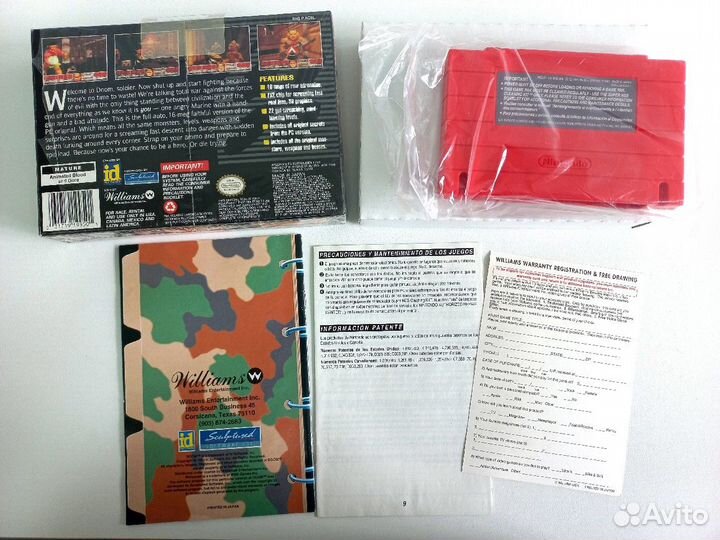 Doom для Super Nintendo (Snes Usa)