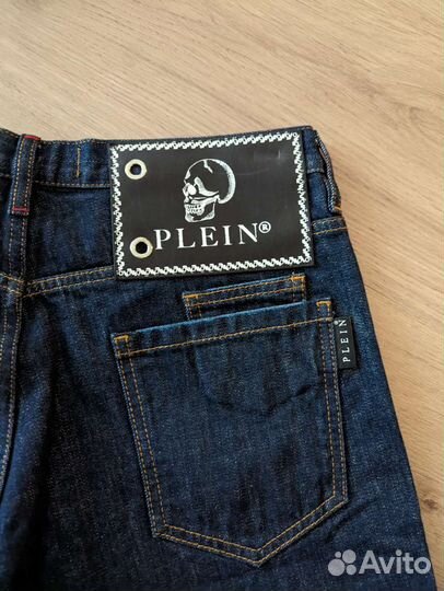 Джинсовые шорты Philipp Plein FIT iconic plein