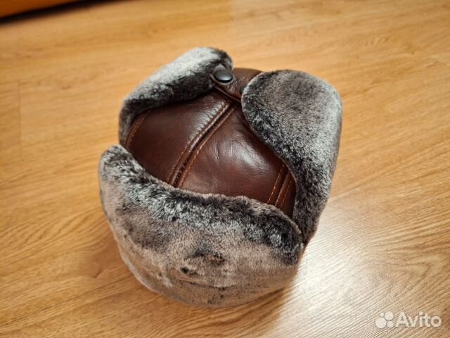 Шапка ушанка кожаная мужская купить в Москве | Личные вещи | Авито