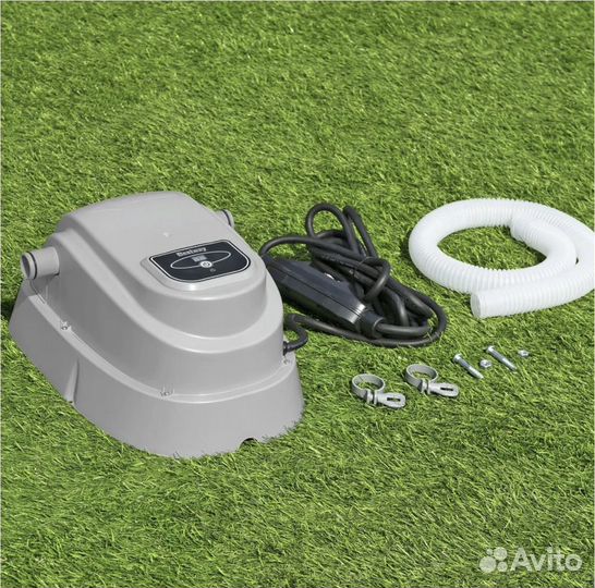 Водонагреватель проточный для бассейна,Тент,Насос