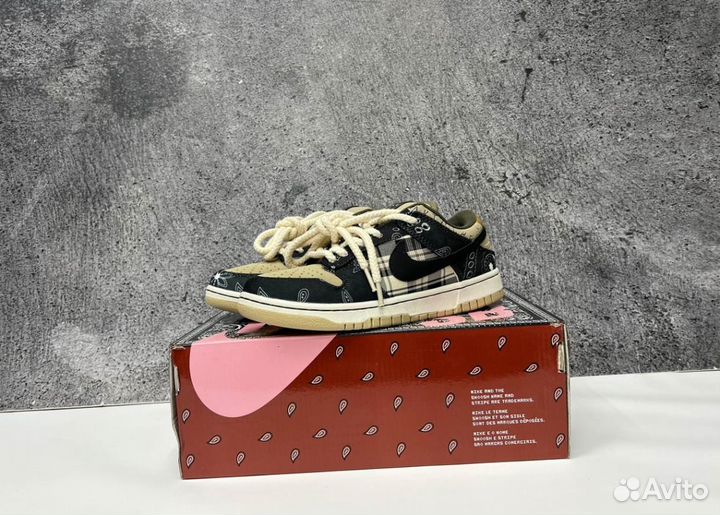 Кроссовки Nike SB dunk low x Cactus Jack Люкс