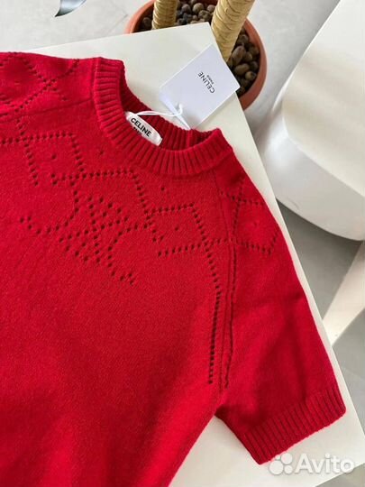 Трикотажная футболка ce1ine