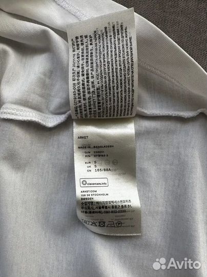 Топ майка Arket Новая оригинал