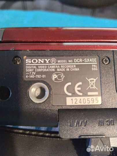 Видеокамера sony