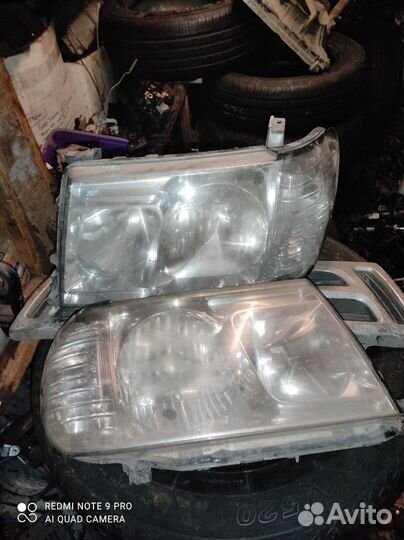 Фары Тойота ленд крузер 100