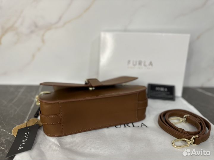 Сумка furla Flow коричневая
