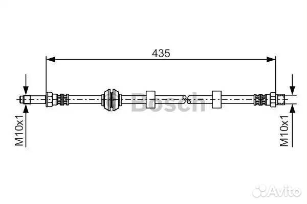 Шланг тормозной