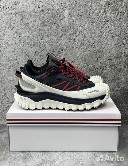 Moncler Trailgrip Gore-Tex Low Blue White Red