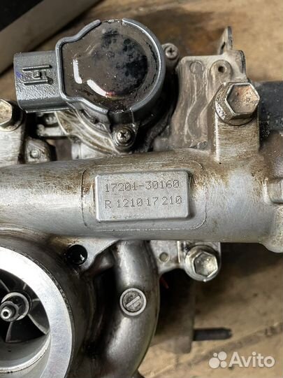 Турбина на toyota prado 150