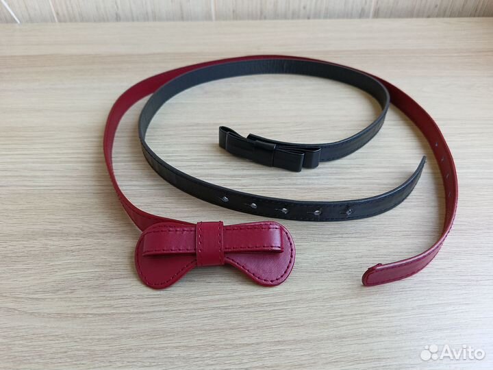 Ремень кожаный женский, цена за 1 шт