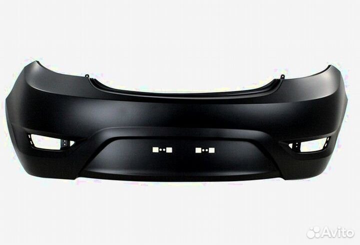 Бампер задний Hyundai Solaris (2011-2014) хэтчбек