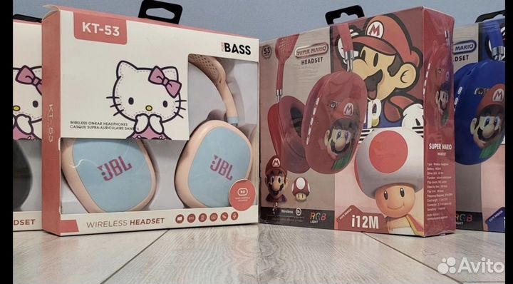 Hello Kitty Беспроводные наушники для детей