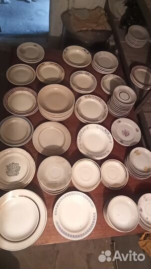 Тарелки производства СССР