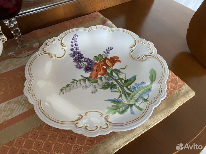 Блюдо фарфор германия