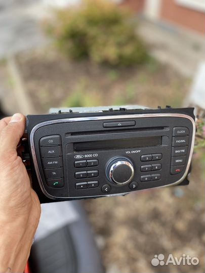 Штатная магнитола sony ford focus 2