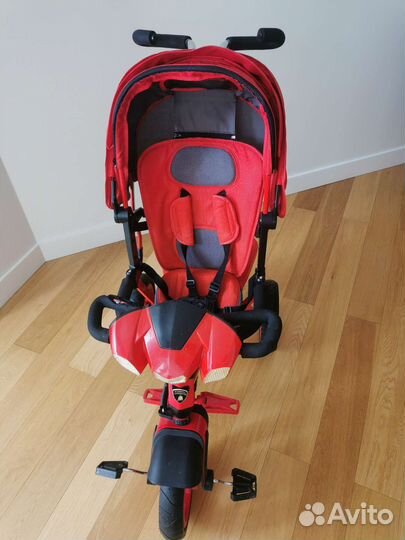 Детский велосипед с ручкой бу