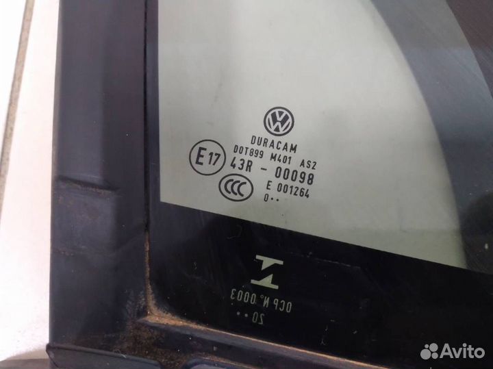 Стекло двери передней правой форточка Volkswagen T