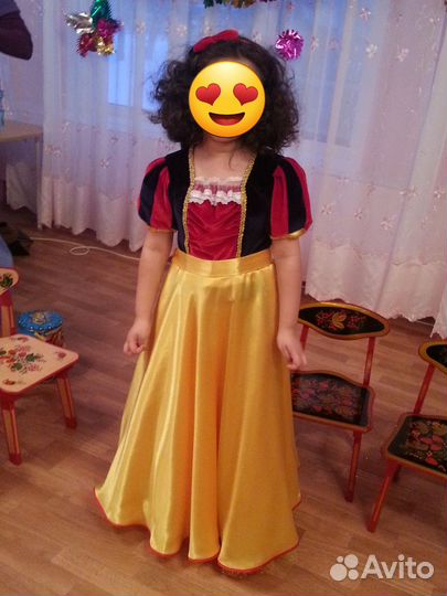 Костюм Белоснежки для девочки