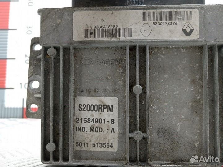 Блок управления двигателем для Renault Laguna 2