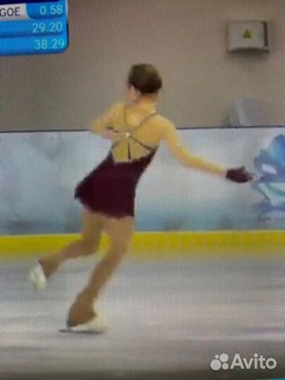 Платье для выступления фигурное катание 134-146