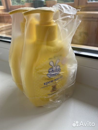 Крем-мыло Ушастый нянь 2 штуки