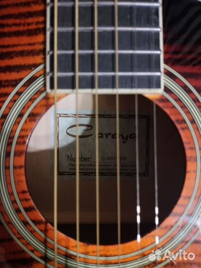 Акустическая гитара caraya