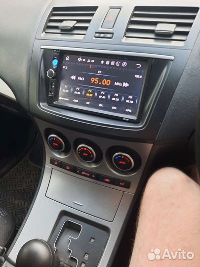 Рамка переходная на магнитолу 7 дюймов mazda