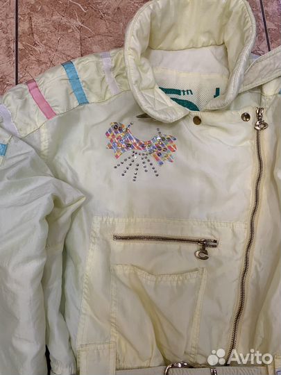 Винтажный горнолыжный комбинезон из 90х