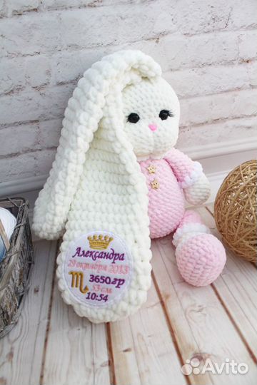 Вязаная зайка