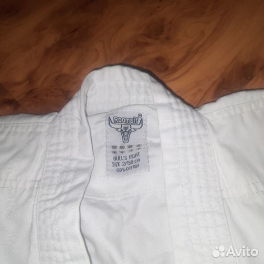 Кимоно для дзюдо каратэ Roomaif bull'S Fight 150