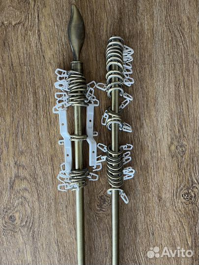 Карнизы для штор двухрядный металлический