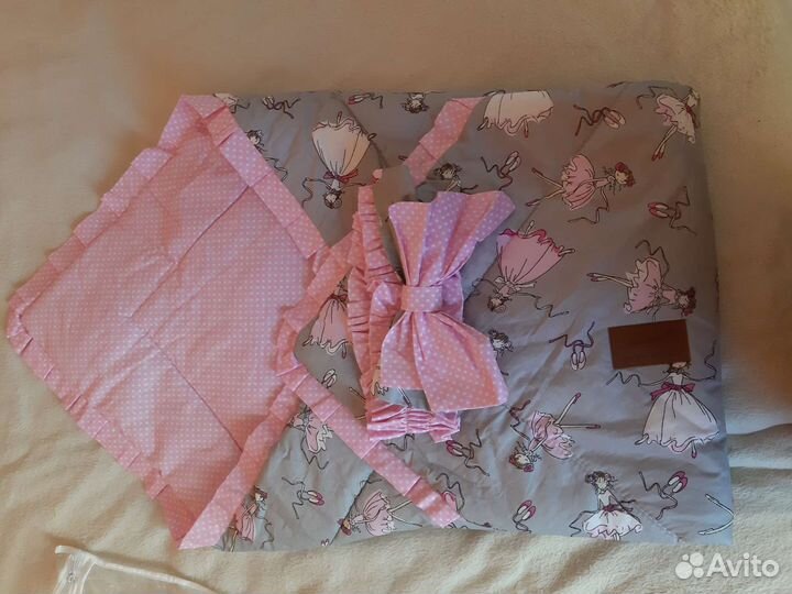 Одеяло на выписку для девочки