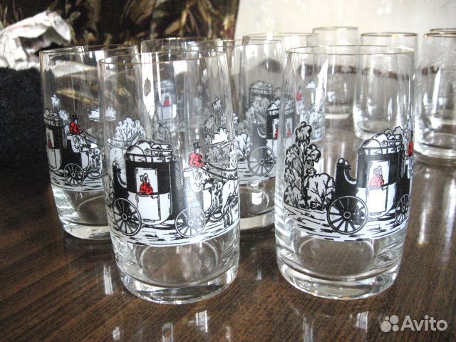 Два новых набора стаканов времён СССР