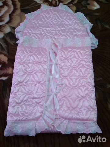 Конверт на выписку для девочки лето