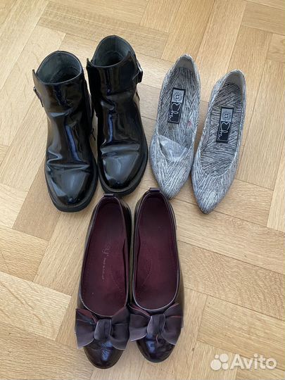 Обувь женская пакетом (р37)
