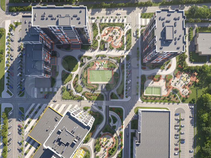 2-к. квартира, 82,7 м², 14/25 эт.