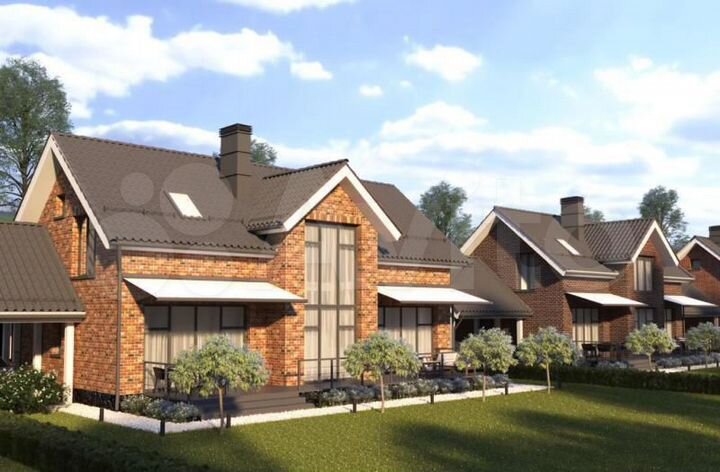 Коттедж 120 м² на участке 6 сот.