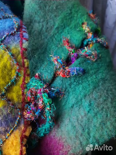 Шапка ушанка валяная