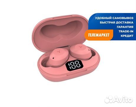 Беспроводные наушники Accesstyle Fox TWS Pink