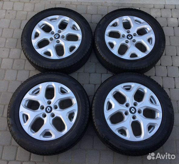 Комплект оригинал r17 Renault Duster, Kaptur