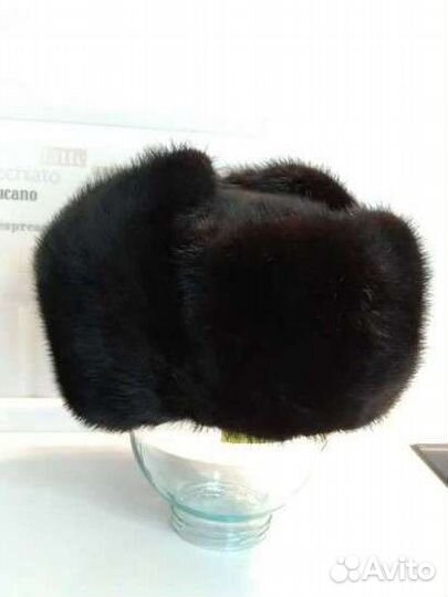 Норковая шапка мужская