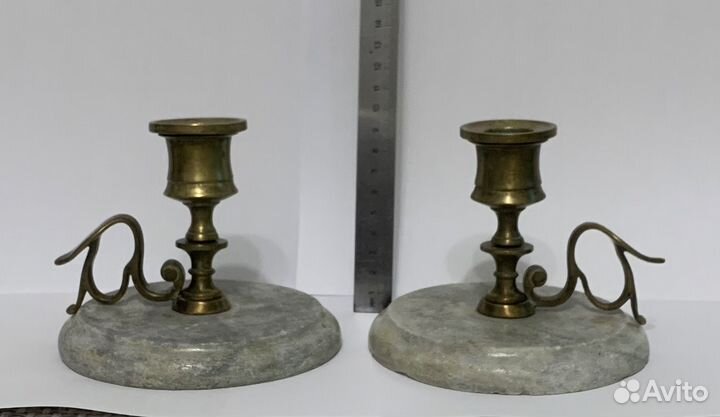 Подсвечники. Царская Россия. Комплект