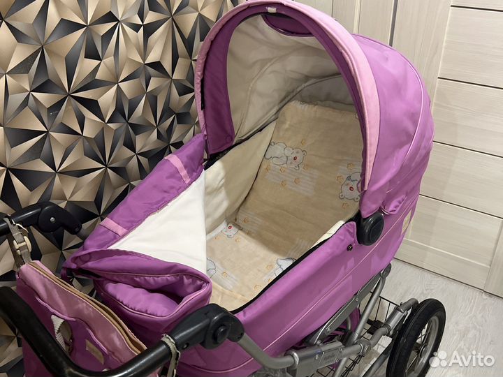 Коляска люлька для новорожденных бу