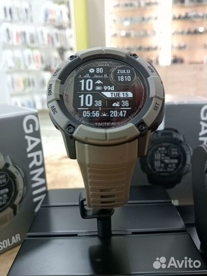 Часы Garmin Instinct 2X Solar Tactical Edition