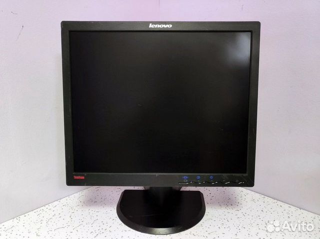 Монитор с дефектом ЖК 17" 5:4 Lenovo IBM 9417 черн