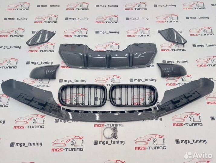 Обвес MP X6 F16 + карбоновые элементы