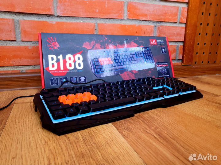 Клавиатура игровая A4Tech Bloody B188