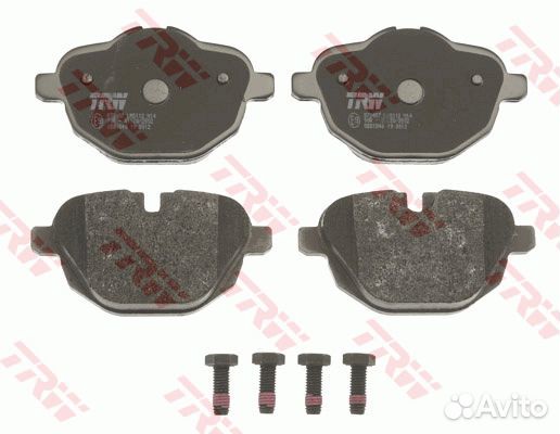 Колодки тормозные задние TRW GDB1840
